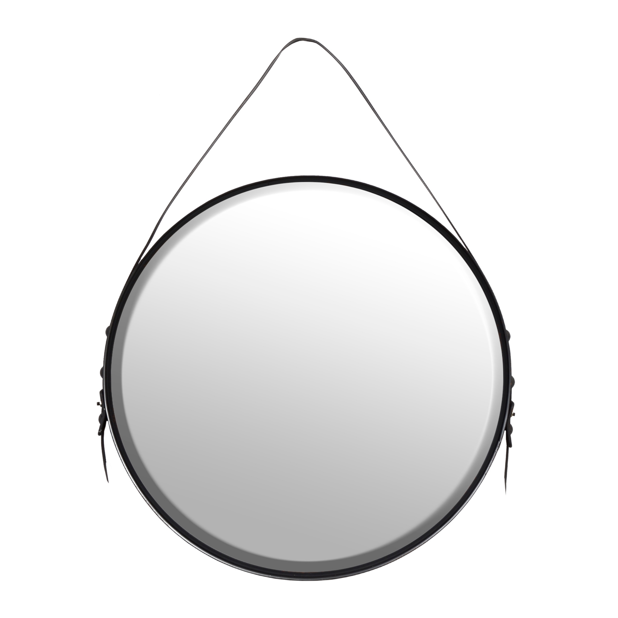 Cast Iron Round Mirror Kirklands