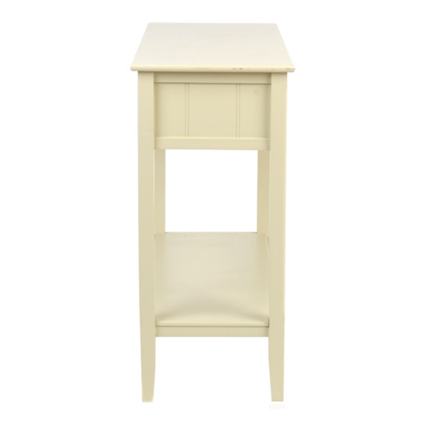 Cream Beadboard 2Drawer Console Table Kirklands