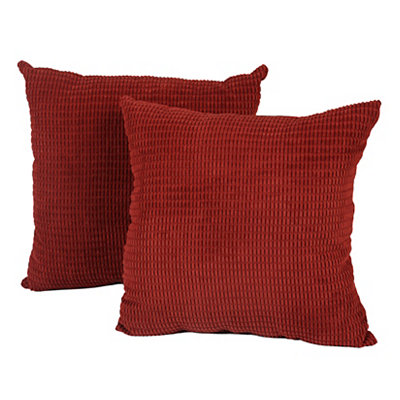 Red Logan Pillows, Set of 2