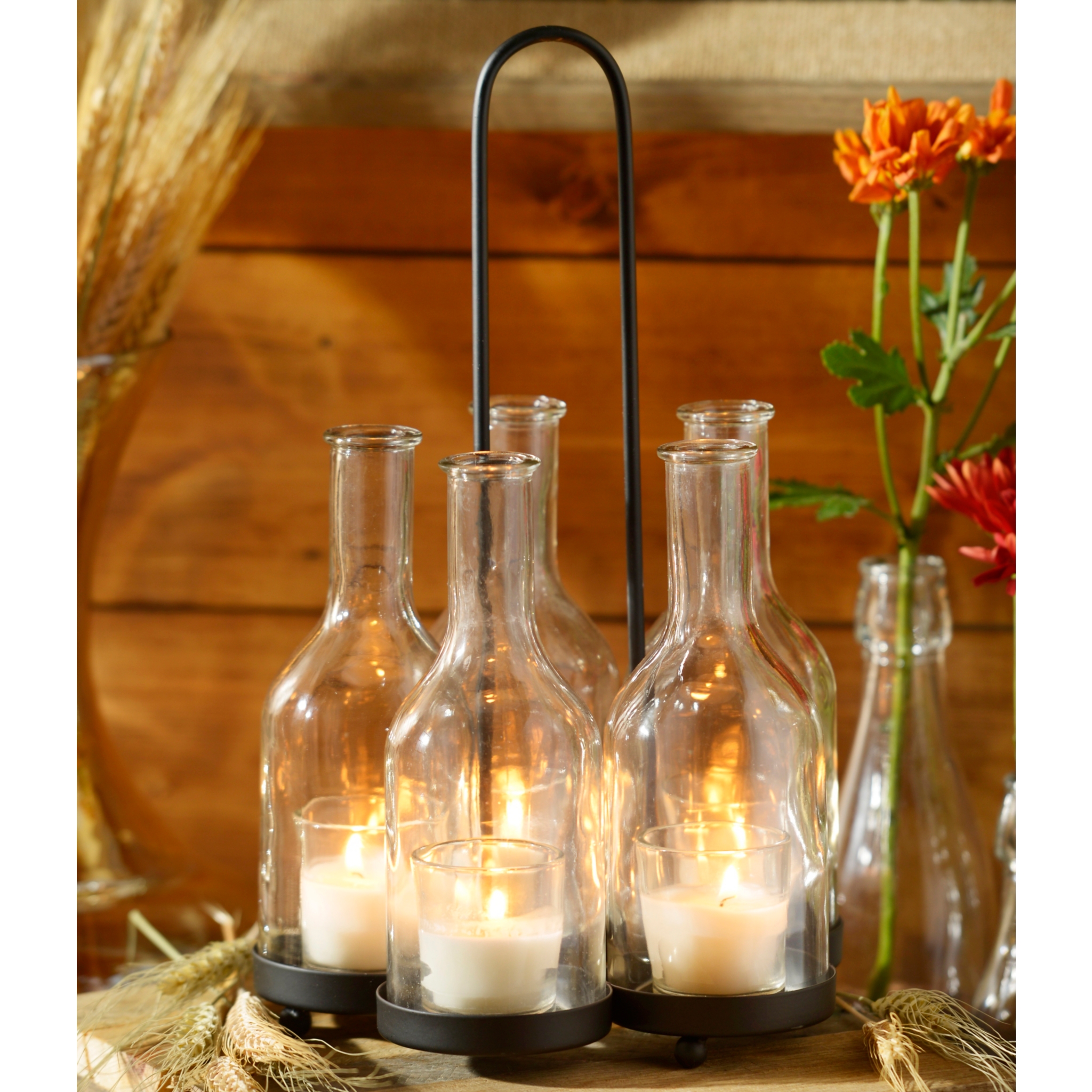 Light in a Bottle 5Candle Centerpiece Kirklands