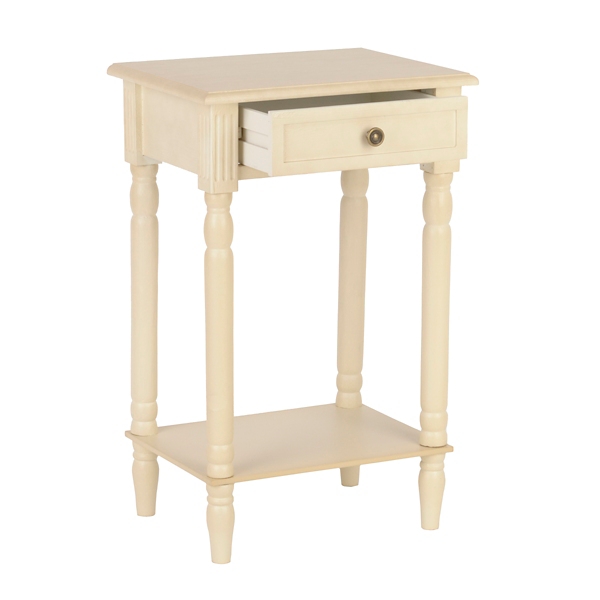 Painted Ivory Side Table Kirklands