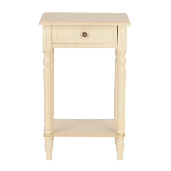 Painted Ivory Side Table Kirklands