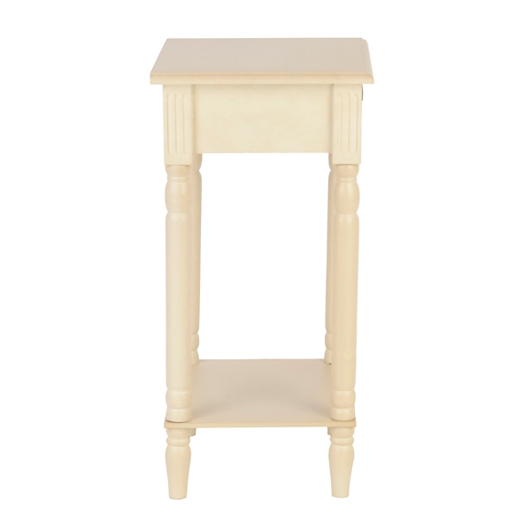 Painted Ivory Side Table Kirklands