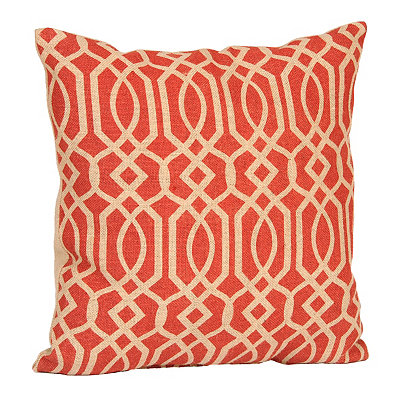 Spice Burlap Gatehill Pillow