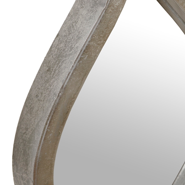 Single Silver Teardrop Panel Mirror, 6.25x58.75 Kirklands