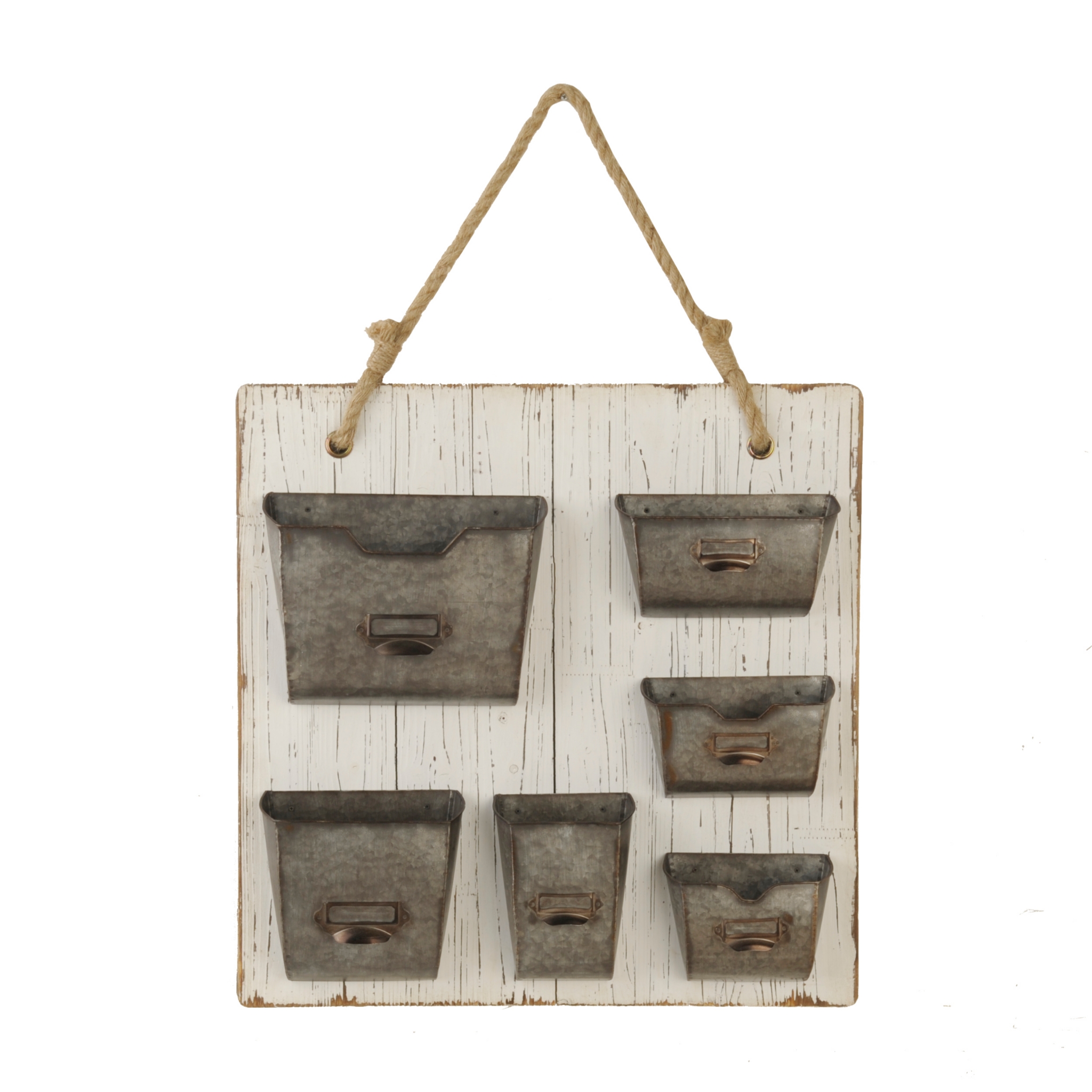 Distressed Wooden Wall Organizer Kirklands