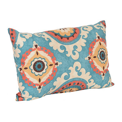 Aqua Valerie Accent Pillow