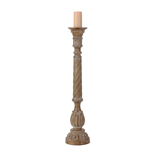 Honey Spiral Floor Candle Holder, 42 in. Kirklands