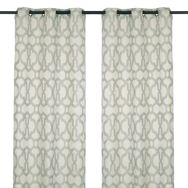 Aquifier Blue Teemu Curtain Panel Set, 84 in. Kirklands