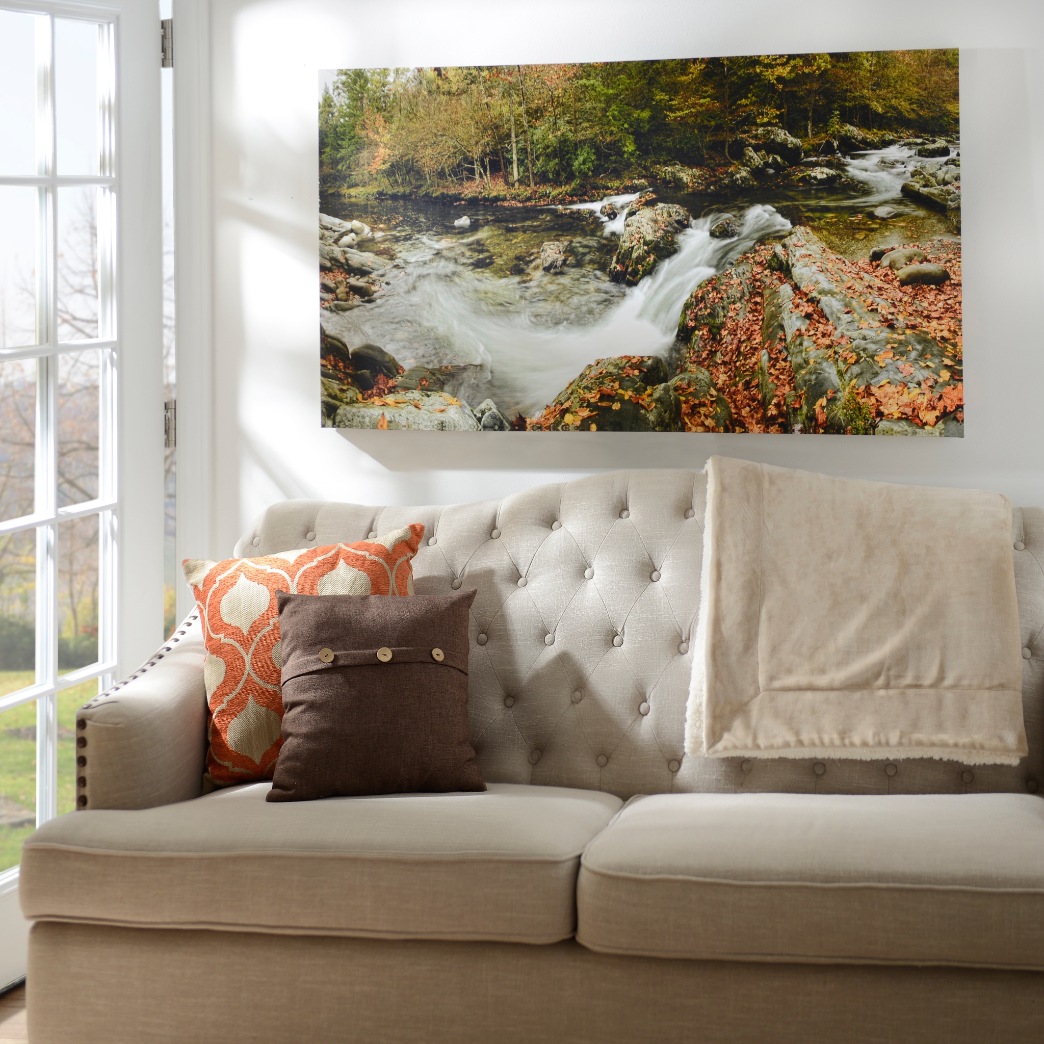 River Panorama Canvas Art Print Kirklands