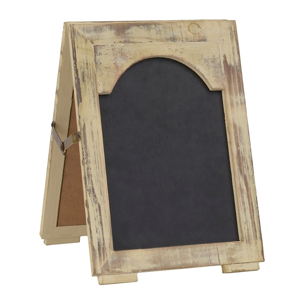 Distressed Cream Chalkboard Easel Kirklands