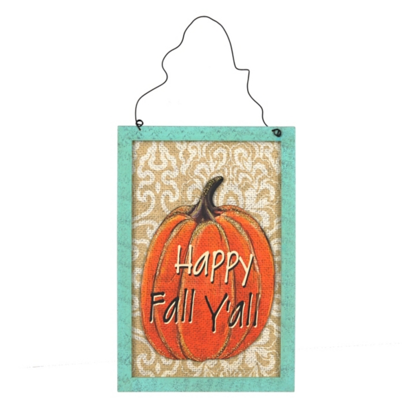 Happy Fall Y'all Framed Sign Kirklands