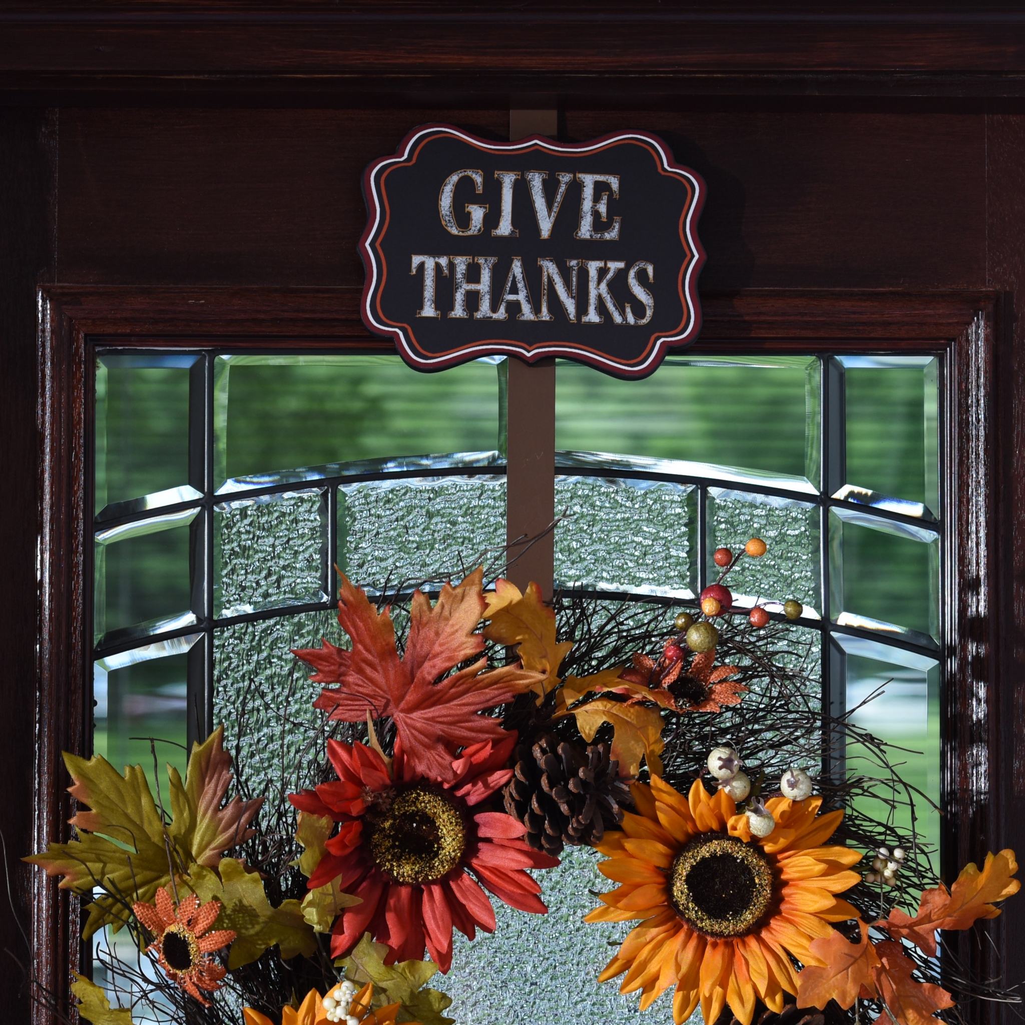 Give Thanks Wreath Hanger Kirklands