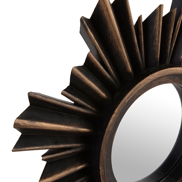 Brushed Gold Starburst Mirrors, Set of 3 Kirklands