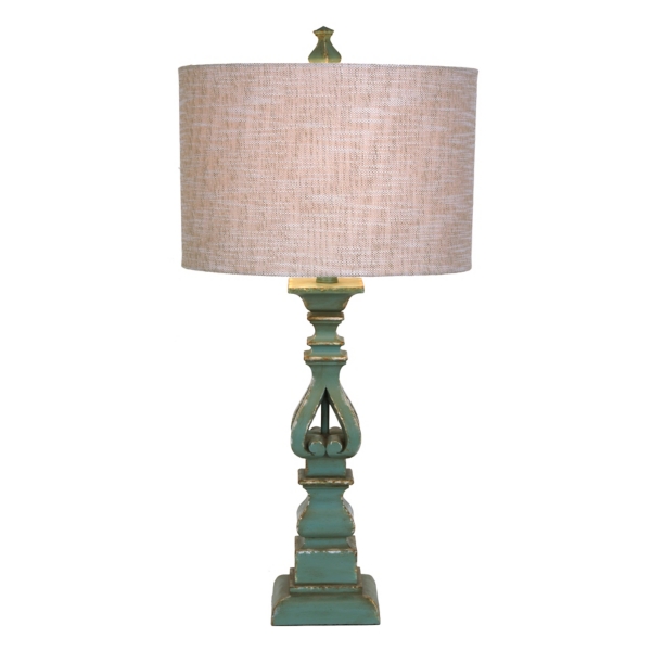 Cutout Turquoise Table Lamp Kirklands