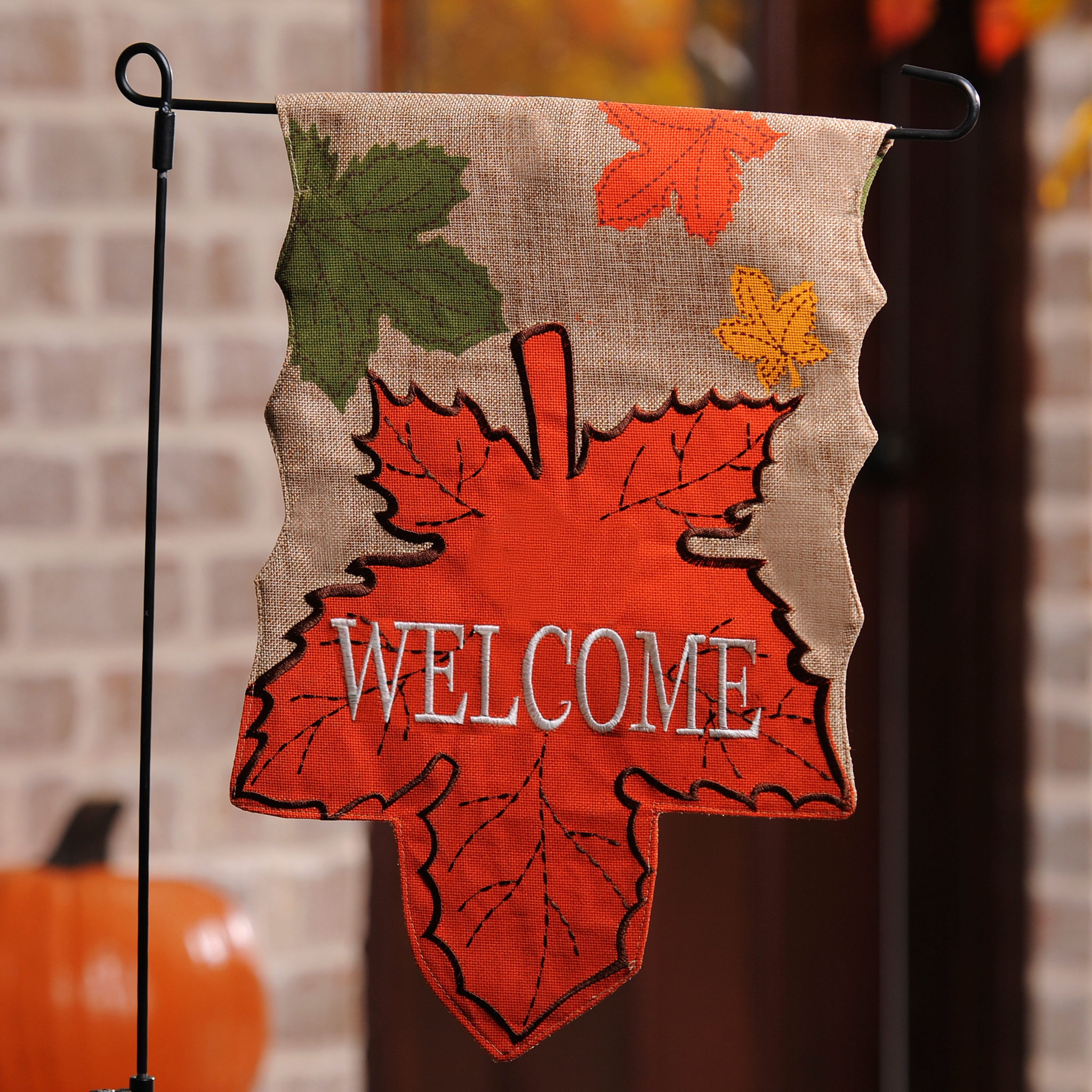 Harvest Leaf Flag Kirklands