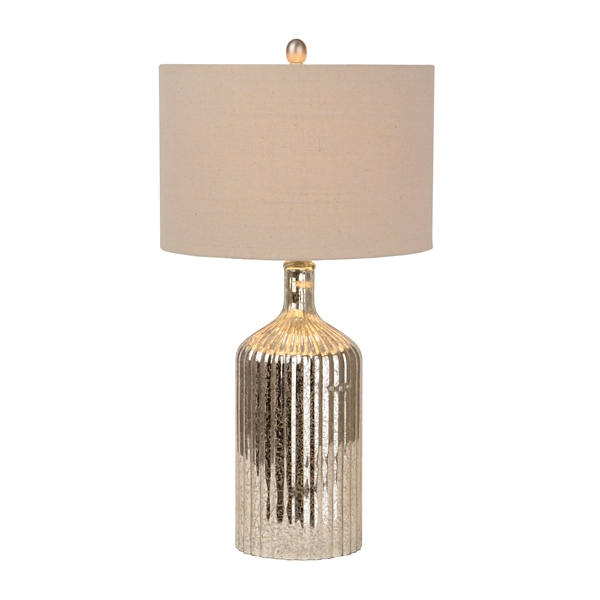 Fluted Mercury Glass Table Lamp Kirklands