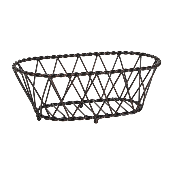 Antique Black Oval Basket Kirklands
