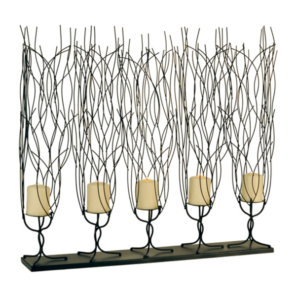 Metal Branches 5Pillar Candle Holder Kirklands