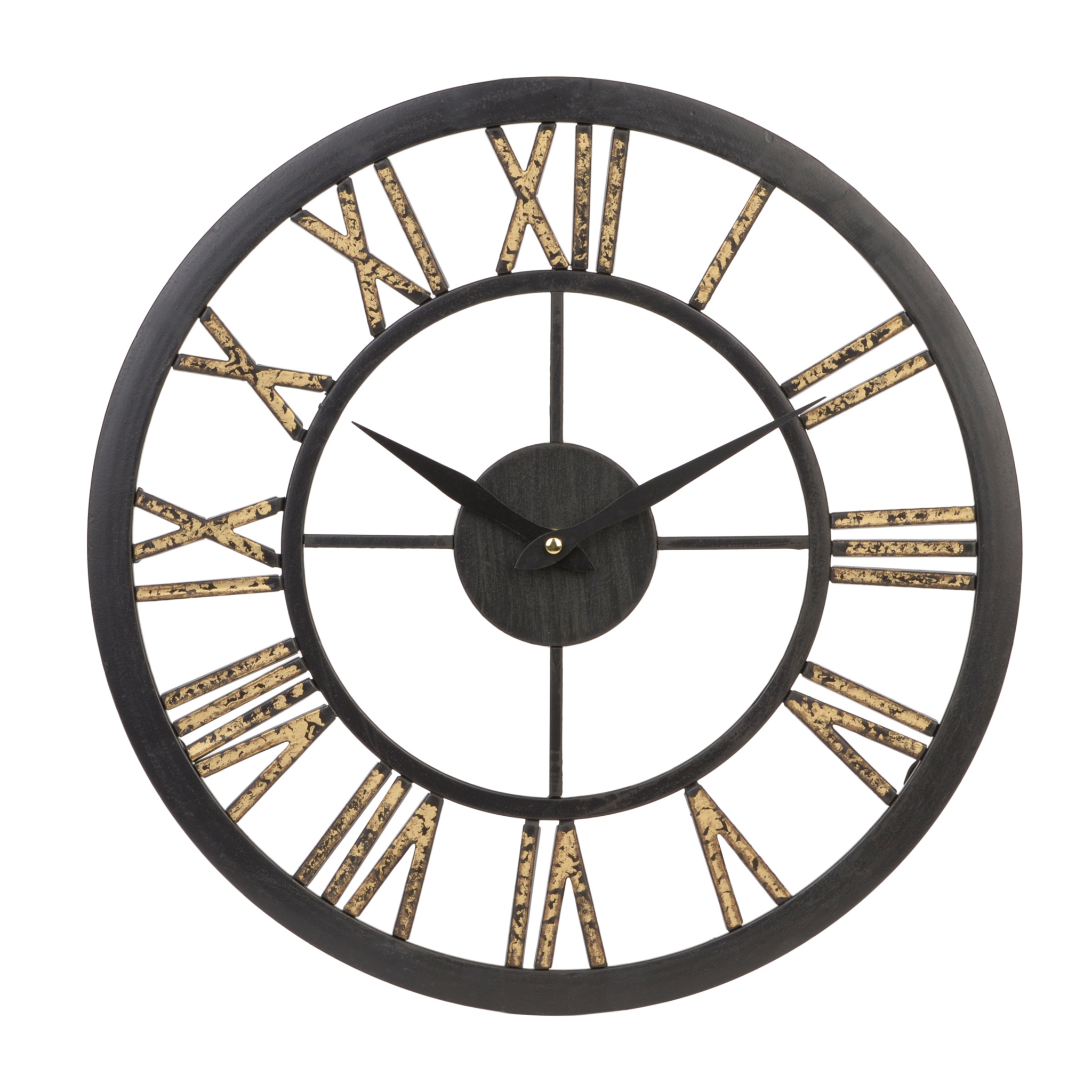 Addison Black Open Face Clock, 16 in. Kirklands