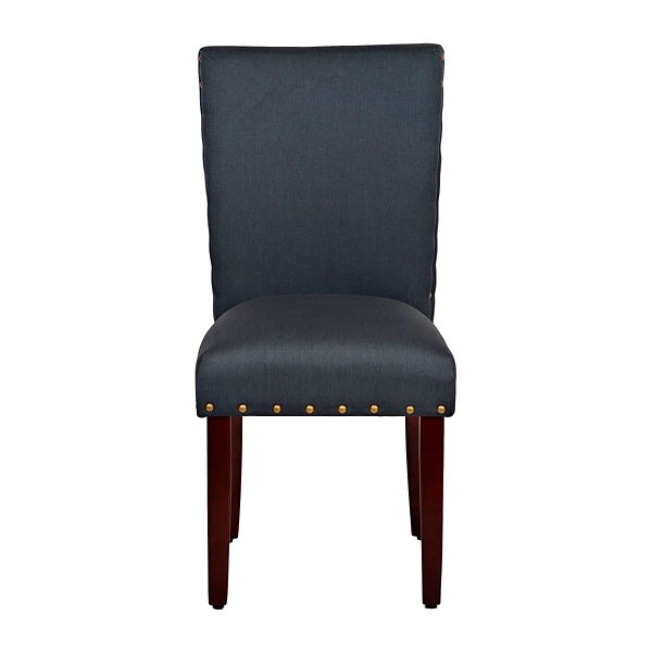 Navy Nailhead Parsons Chair Kirklands