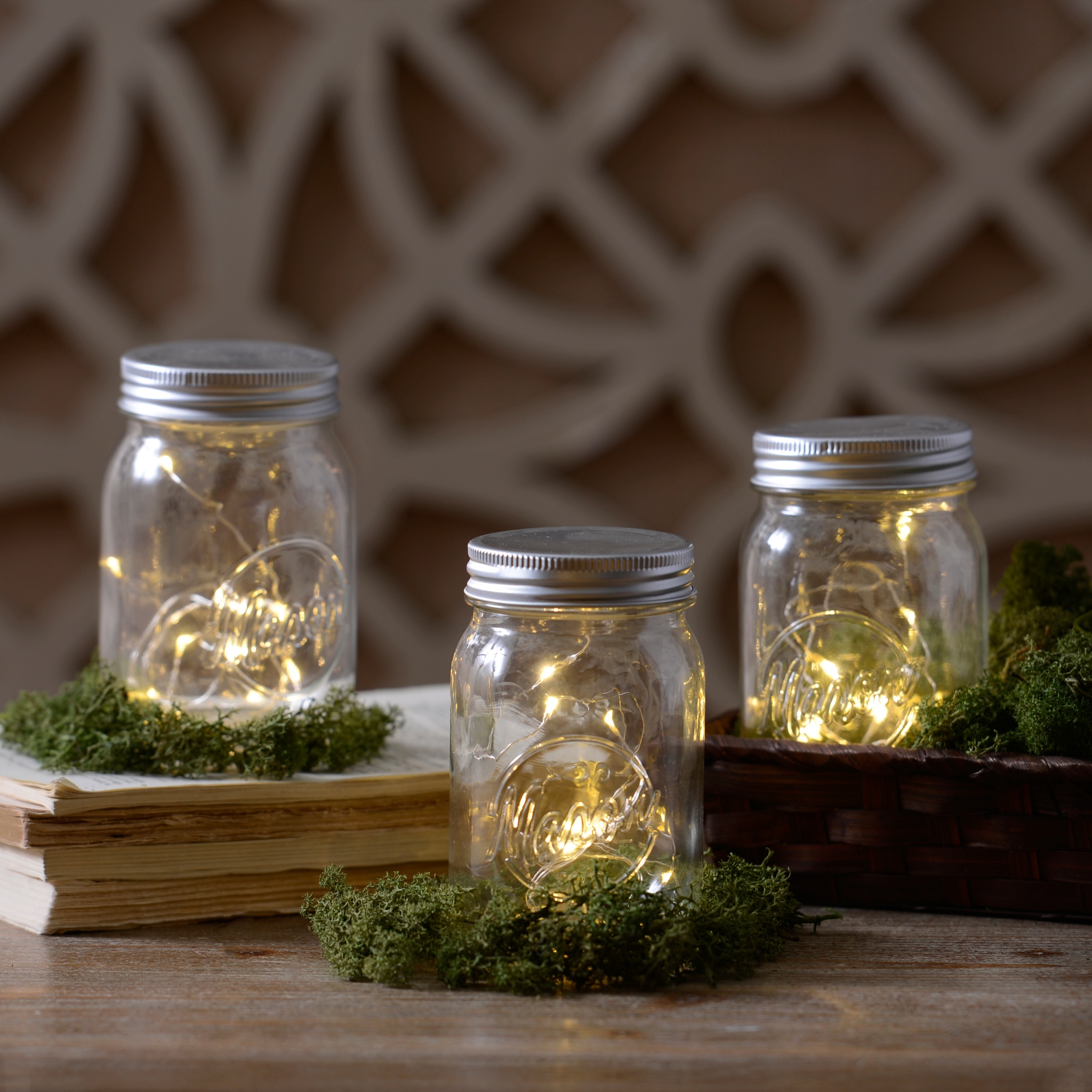 Decorative PreLit Mason Jar Kirklands