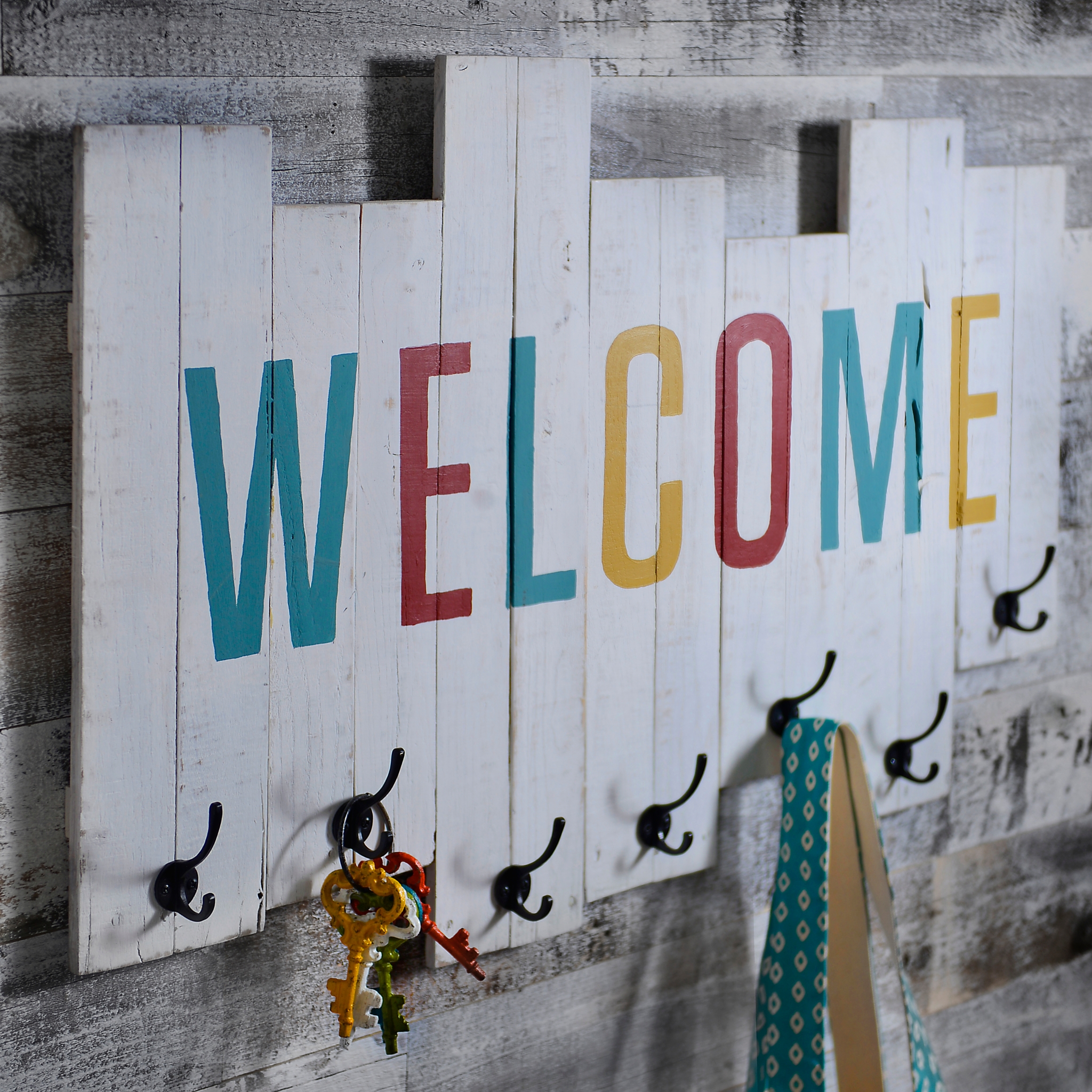 Wood Plank Wall Hook Kirklands