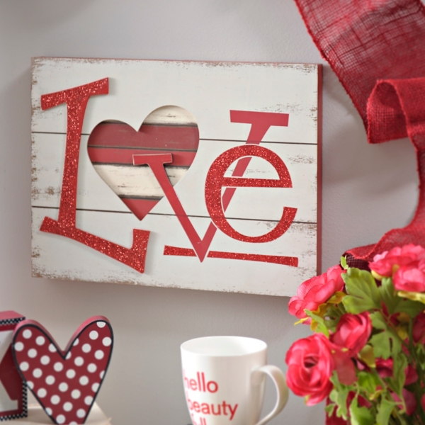 Sparkling Love Wall Plaque Kirklands