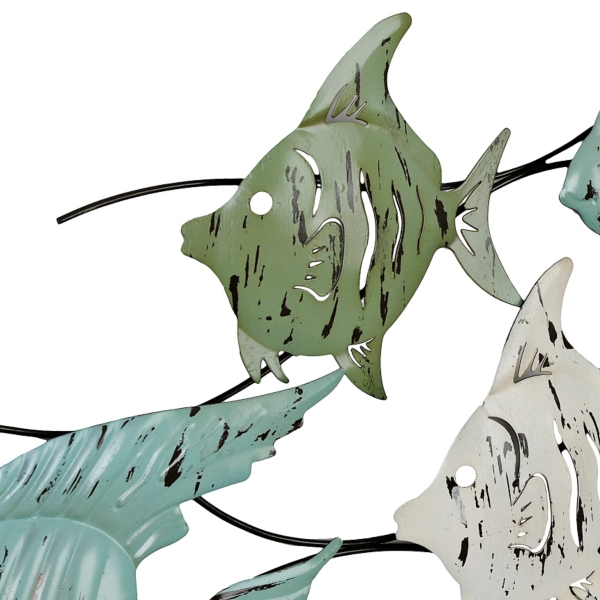 Angel Fish Metal Plaque Kirklands