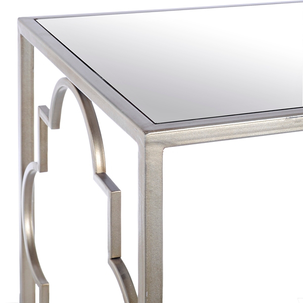 Silver Quatrefoil Nesting Tables, Set of 2 Kirklands