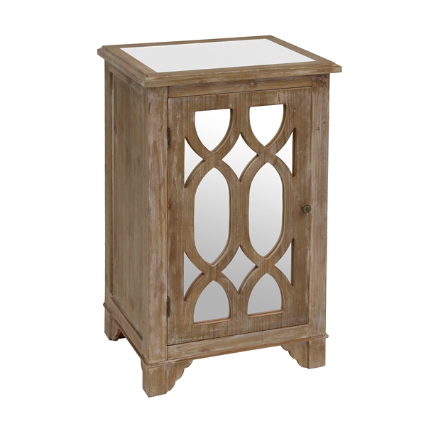 Lillian Mirrored Side Table Kirklands