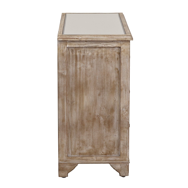 Lillian Mirrored 3Drawer Chest Kirklands