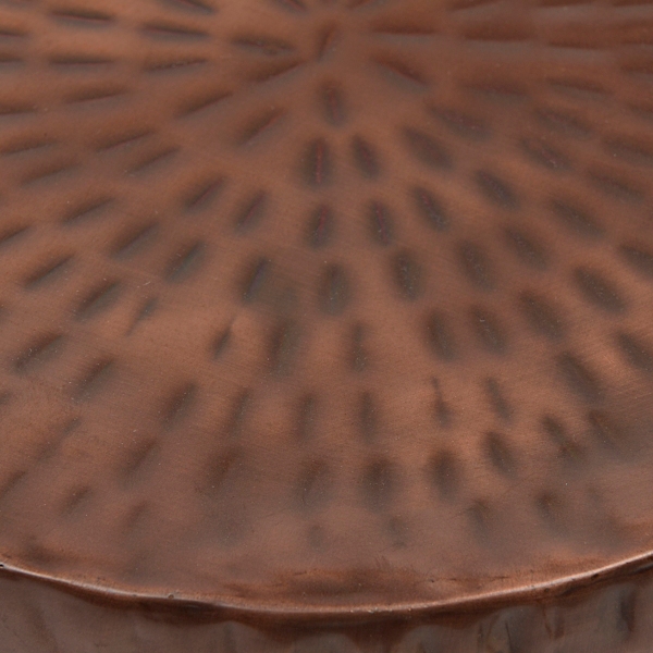 Hammered Copper Garden Stools, Set of 2 Kirklands