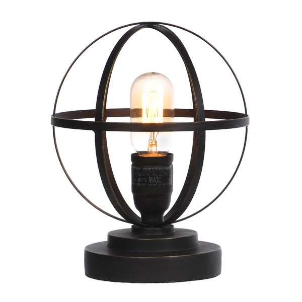 Vintage Metal Sphere Lamp Kirklands