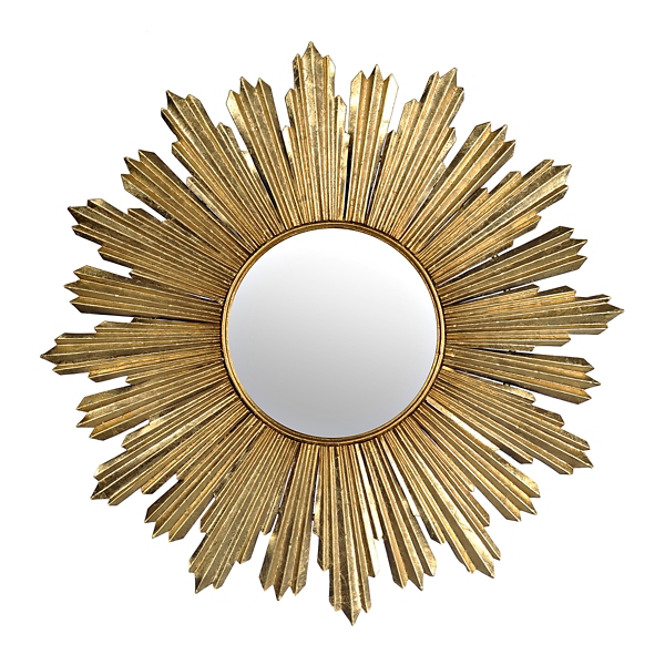Gold Metallic Starburst Mirror Kirklands