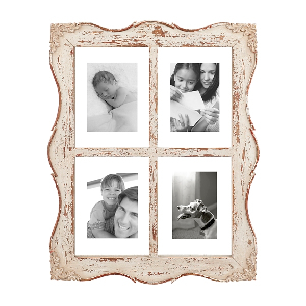 Distressed Ellie Windowpane Collage Frame Kirklands