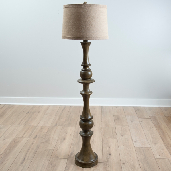 Woodgrain Laney Floor Lamp Kirklands