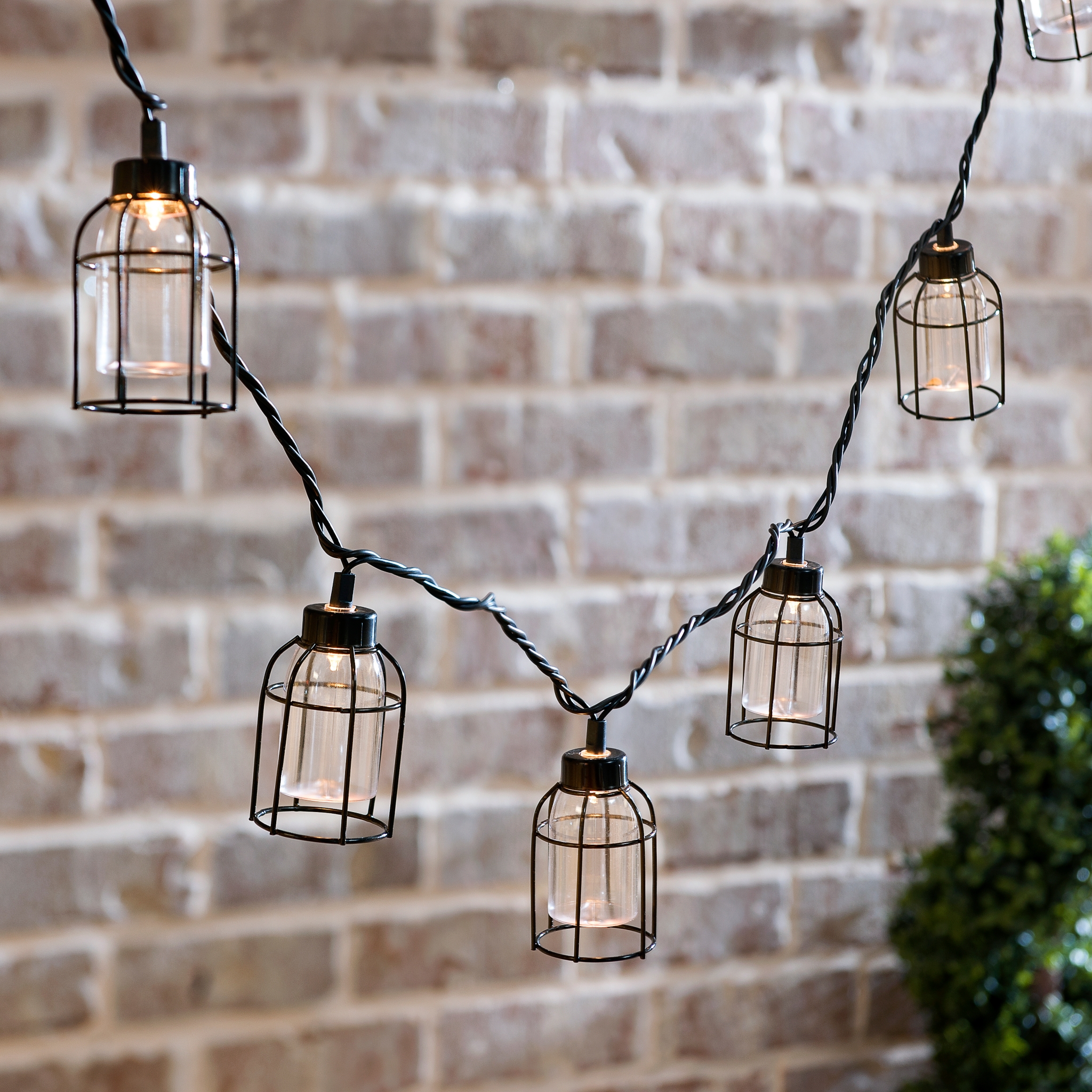 Caged Edison Bulbs String Lights Kirklands