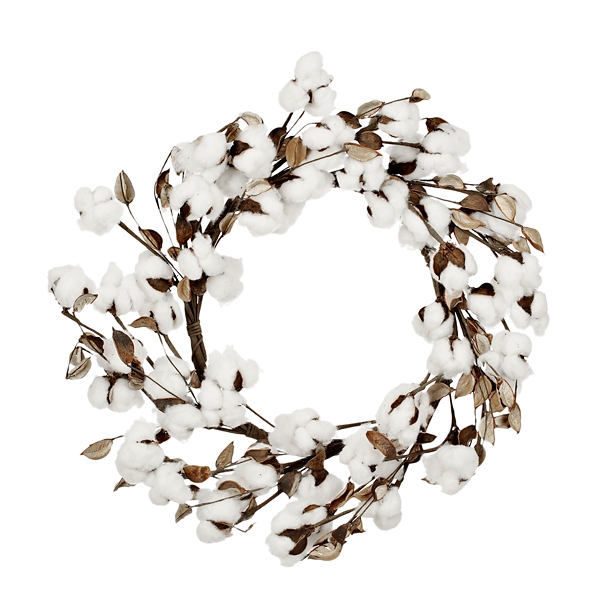 Cotton Wreath Kirklands