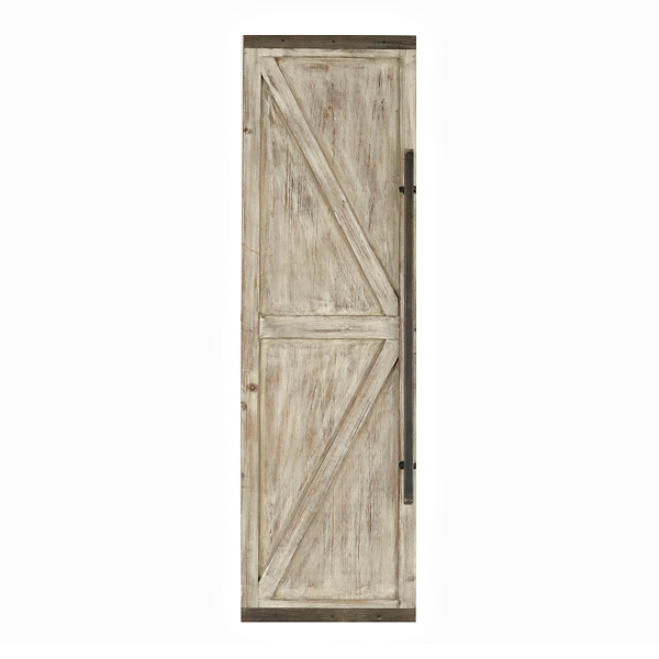 Wooden Faux Barn Door Plaque Kirklands
