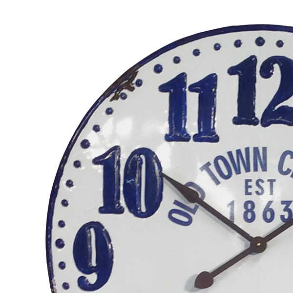 Antique Giant Old Town Wall Clock Kirklands