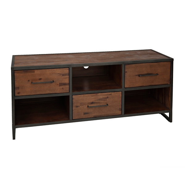 Acacia Wood and Steel Media Kirklands