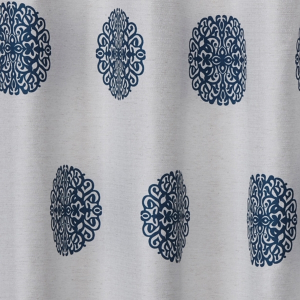 Blue Medallion Curtain Panel Set, 84 in. Kirklands