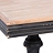 Distressed Black Double Pedestal Console Table | Kirklands