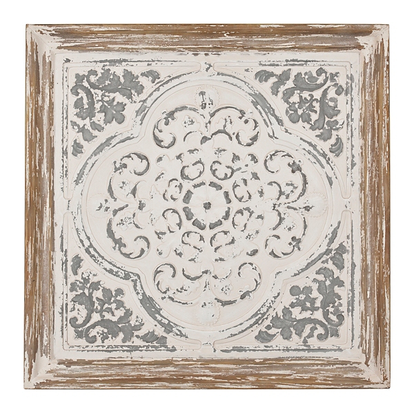 Embossed Weathered Tin Wall Plaque Kirklands