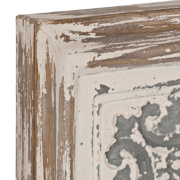 Embossed Weathered Tin Wall Plaque Kirklands