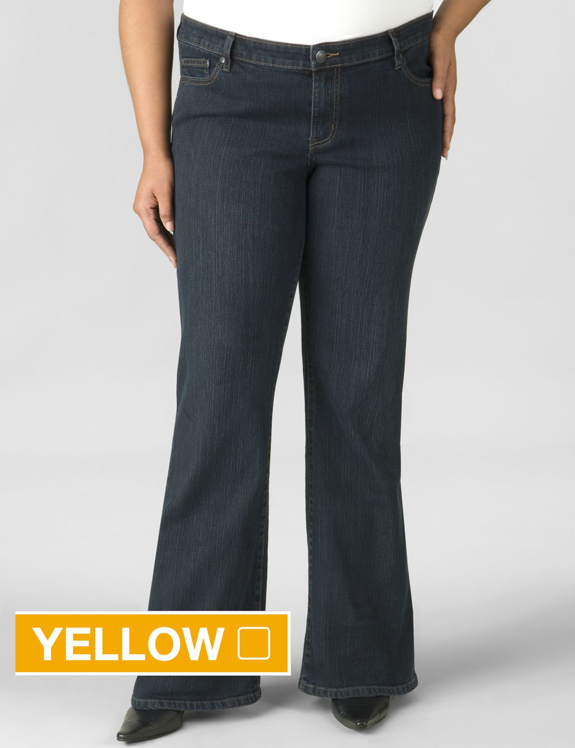Right Fit stretch flare jean → $33.37