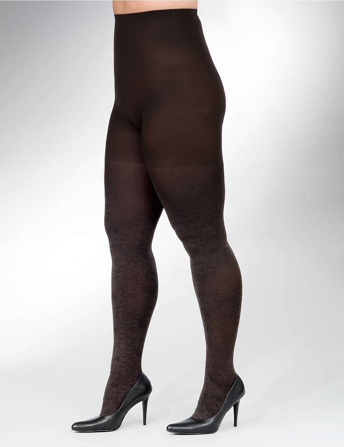 Lane Bryant Paisley pattern Tight End tights by Spanxreg