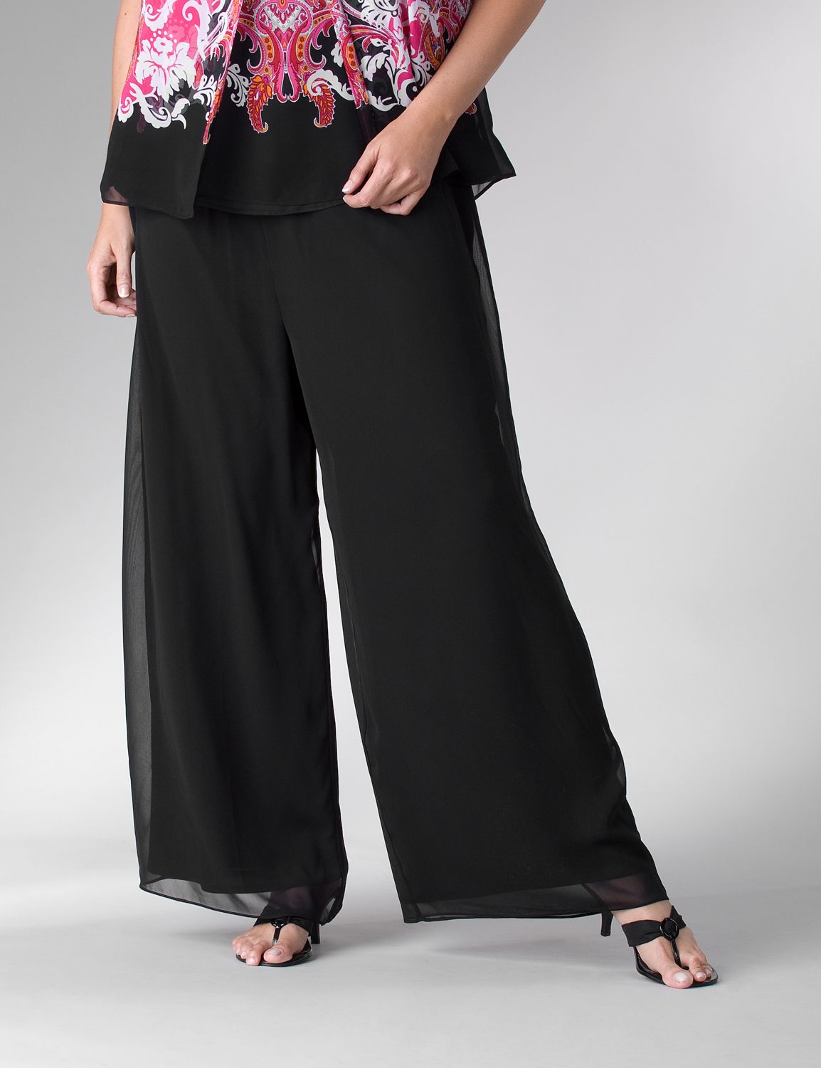 Plus Size Clothing, Plus Size Womens Clothing Chiffon pant plus size jeans slacks pants