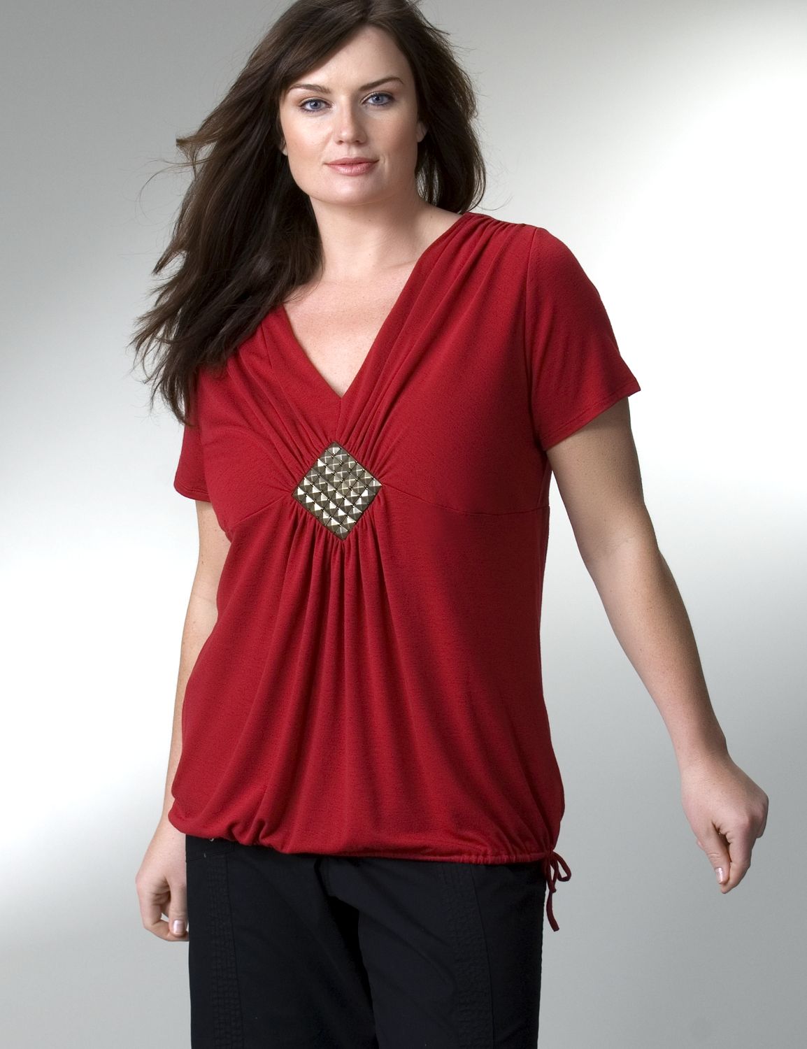 Lane Bryant Hardware detail tee